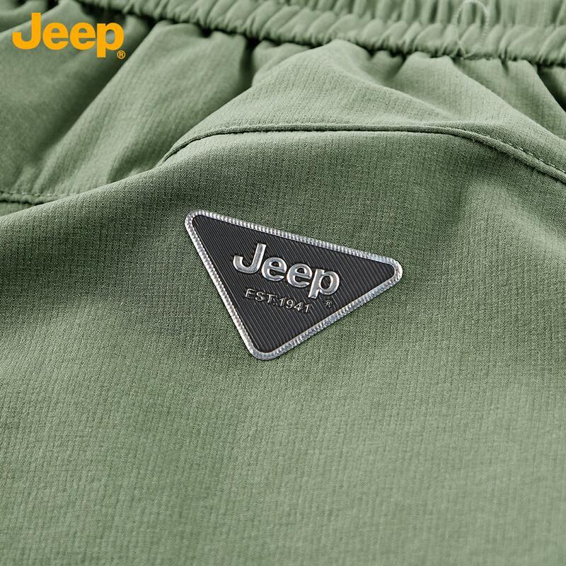 Jeep Unisex Straight-Leg Casual Pants