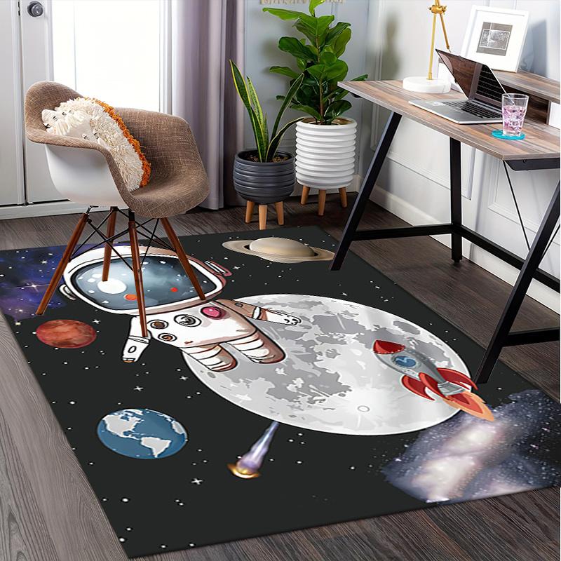 Space Explorer Chair Mat: Office Carpet for Kids, Large Rug for Home Decor, Sofa Mat, Desk Pad Gift Perfect for Bedrooms, Living Rooms & Any Room