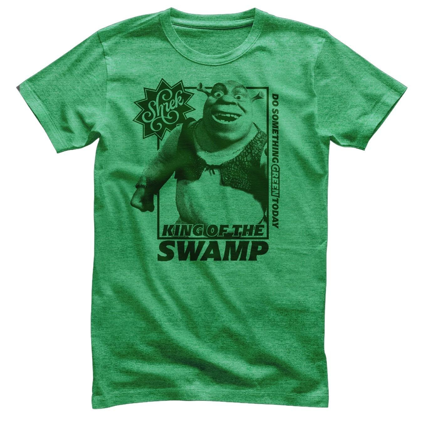 Officially Licensed Shrek Do Something Green Today Men s L