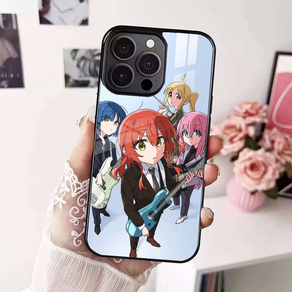 

Крутий чохол для телефону B-Bocchi the R-Rock Band для iPhone 17 16 15 14 13 12 Pro Max Plus для Magsafe Дзеркальний Бездротовий Магнітний Чохол iPhone12mini