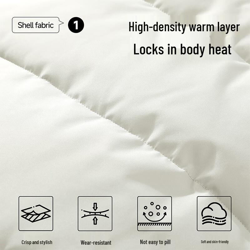 GENIOLAMODE Men's Stand Collar Colorblock Padded Jacket