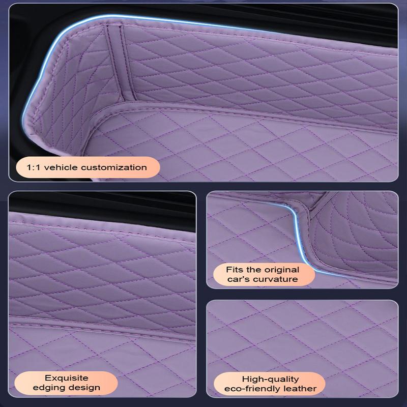 Car Front Trunk Mat For Dongfeng Box Nammi 01 2024 2025 2026 Anti-Scratch Trunk Cargo Organizer Storage Pad Leather Accessories