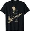 Winston Churchill Elektrik Gitar Çalıyor Rockçı Mizah Unisex Tişört