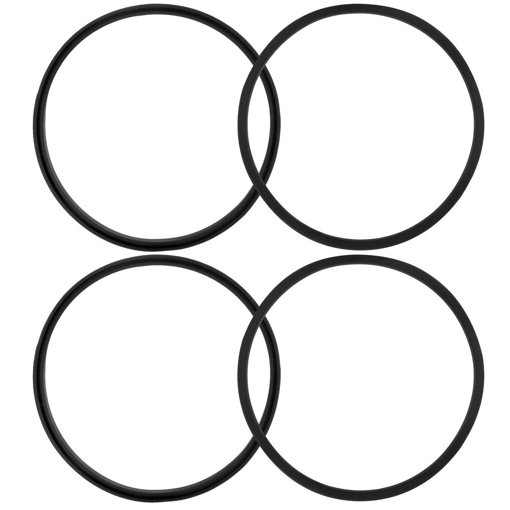 4Pcs Replacement Silicone Lid Sealing Rings for Insulated Cup O-Shaped Gasket Fit Tumbler Bottle Accessory Water Cup Parts