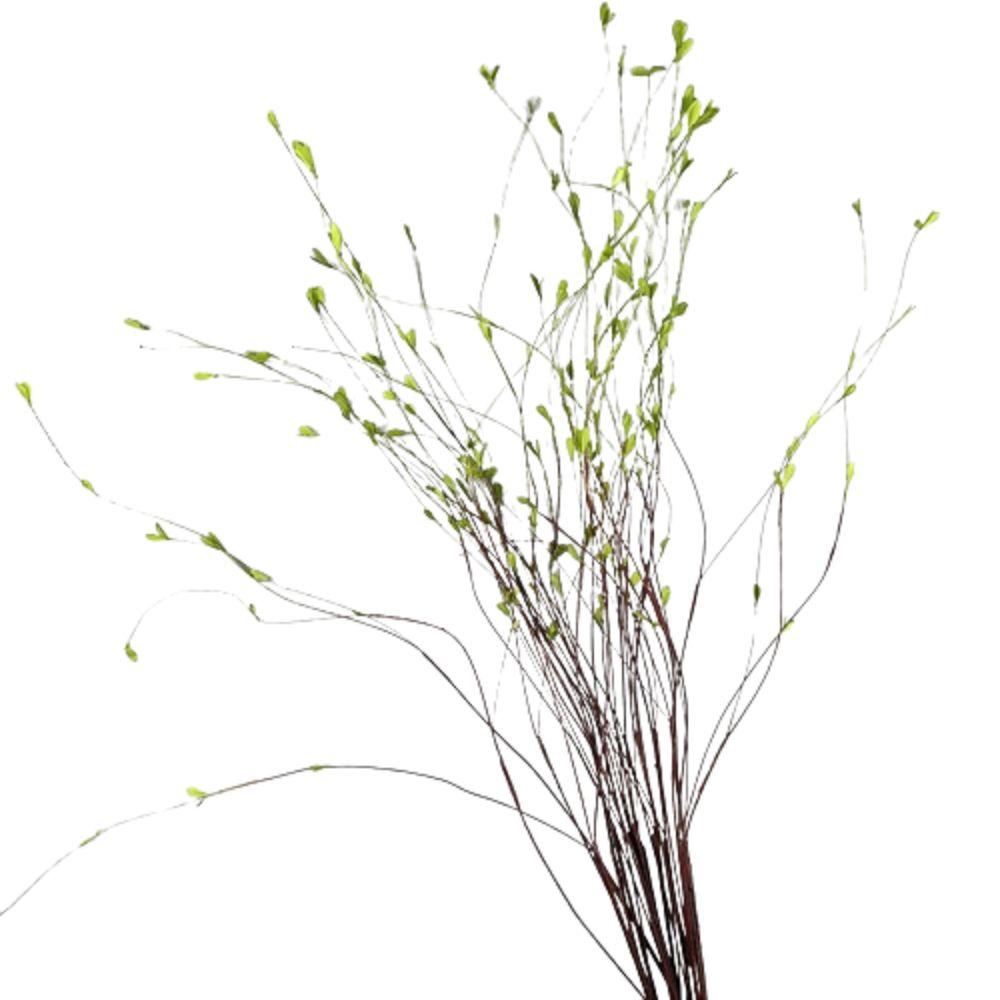 130cm Fake Willow Tree Handmade Simulated Green Leaf Plants Hotel Restaurant