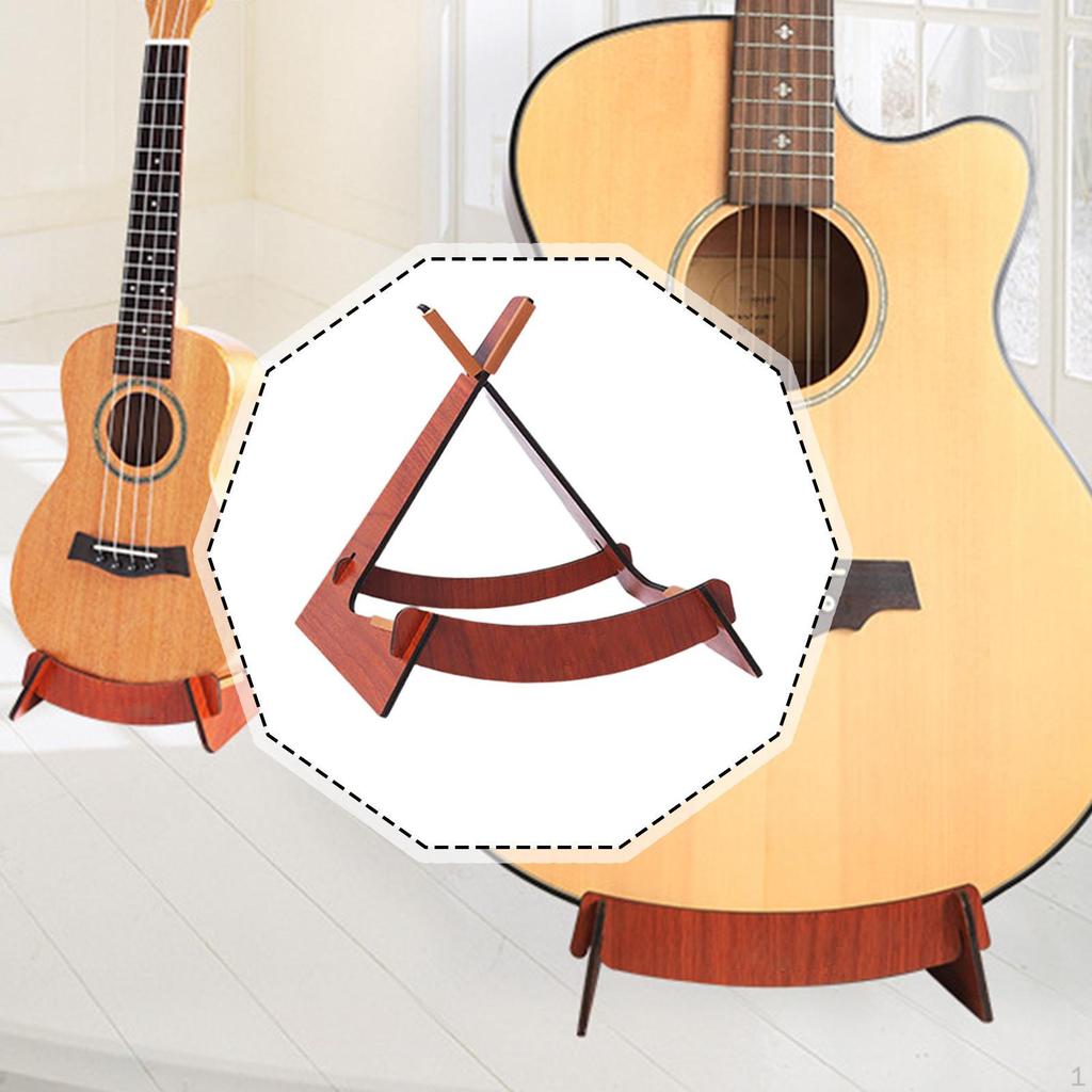Guitar Stand for Le, Violin Stand, Practical String Instrument Holder, Storage Shelf,