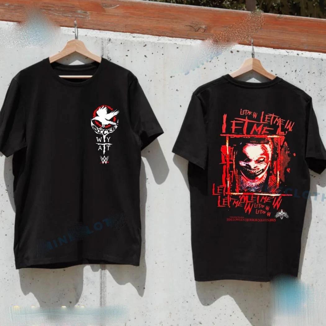 

Wyatt Sicks Halloween Horror N_ghts 2026 T-shirt Fans Gift Size S-4XL High-end Luxury Is for Both Men and Women Top 2XL
