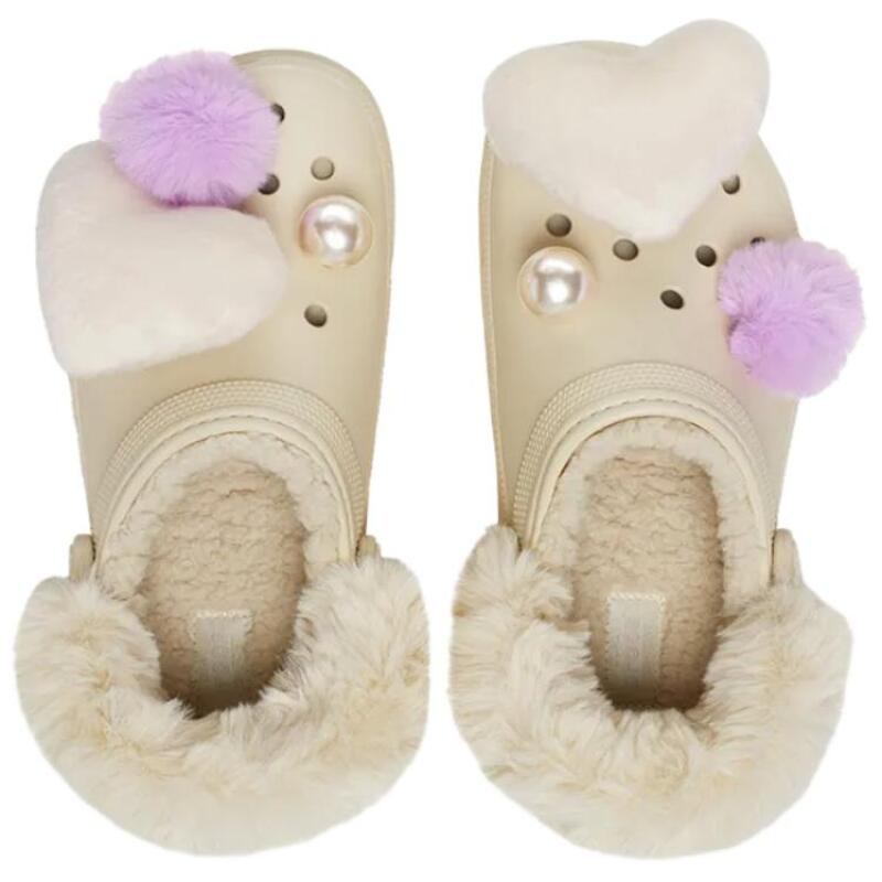 Crocs EVA Classic Fashion Hole Shoes Women's Off-White