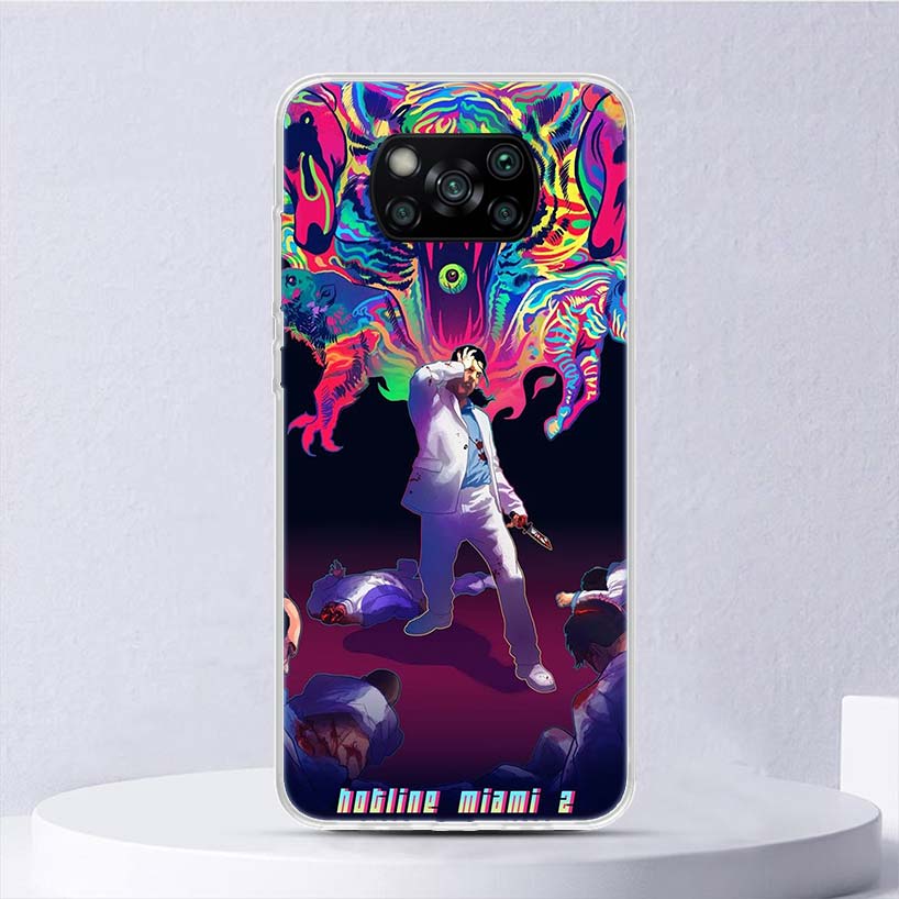 

Game Hotline Miami Soft Case For Xiaomi Poco X7 X6 X5 X4 X3 Nfc F7 Ultra F6 F5 Pro Phone Cover F4 Gt F3 M5S M4 M3 M5 M6 Coque Xiaomi Poco F6