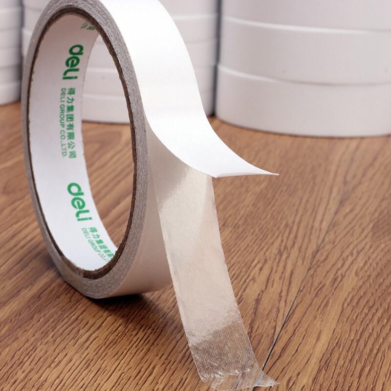 Deli High-Tack Cotton Paper Double-Sided Tape