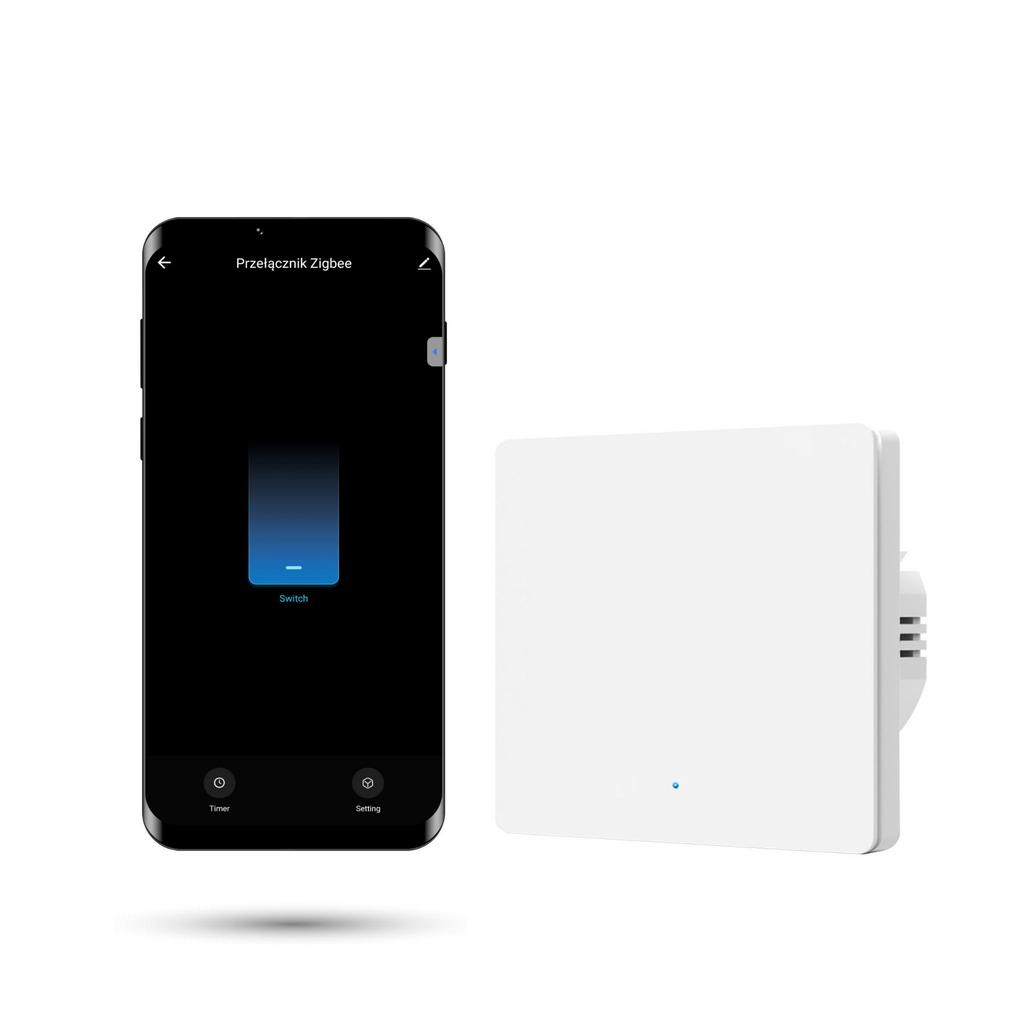 Tuya 1-Channel Zigbee Wall Switch White
