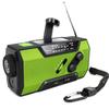 Emergency Hand-Crank Solar Radio Flashlight Power Bank
