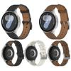 18mm 20mm 22mm Press Button Quick Release Genuine Leather Watch Band for Samsung Galaxy Watch 4 5 6 7 / Garmin Vivoactive 4 5 6