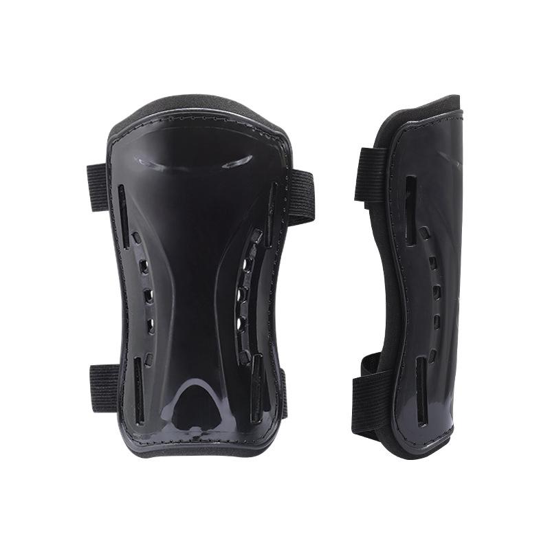 Fußball-Schienbeinschoner für Erwachsene und Kinder mit doppelten Klettverschlüssen – Schutzplatten für die Beine