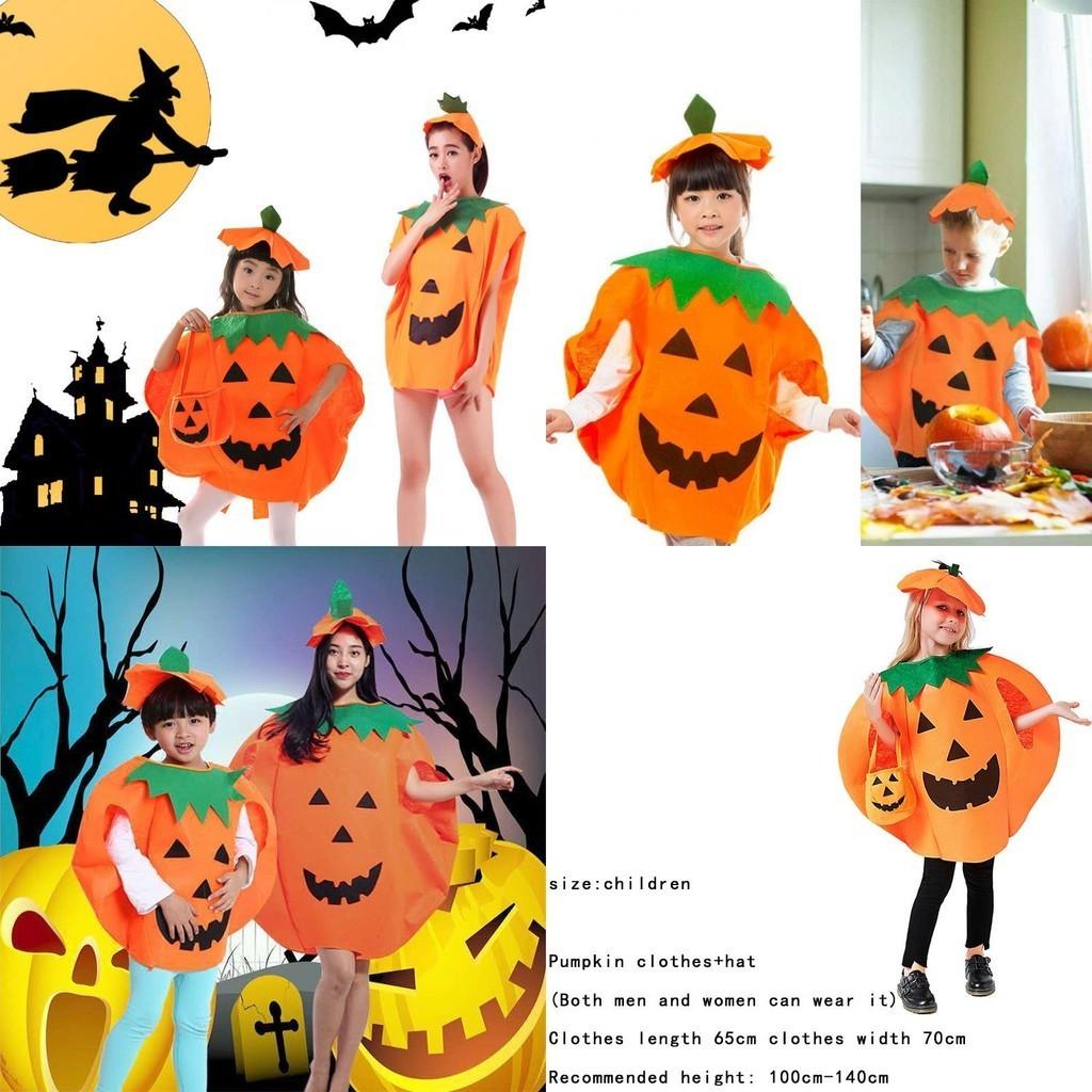 Unique Handmade Pumpkin Costume Set For Halloween And Cosplay