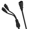 C14 To C13 Power Splitter Copper Core Extension Cable Professional Y Splitter Adapter  PC Power