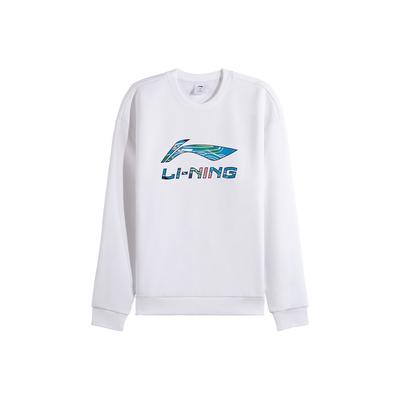 Li-Ning Round Neck Pullover Fashion Trend Sports Lifestyle Comfortable Versatile Simple Vitality Sweatshirt Men Sweatshirt AWDVH37-6
