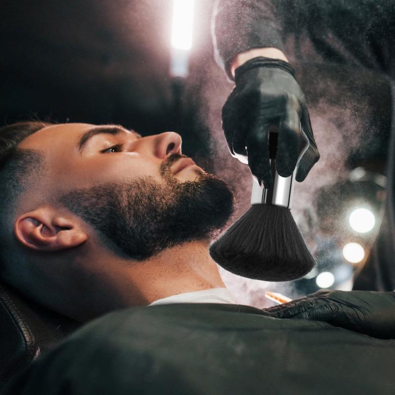 Soft Hair Cut Brush Cleaning Tool Hairdressing Sweeping Neck Cleaning Duster Hair Cutting Brush Barbershop Barber Accessories