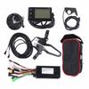 Electric Bicycle Conversion Kit 26A 3 Mode Controller S866 Panel Thumb Throttle and Brake Handle for 500W To 750W Motor