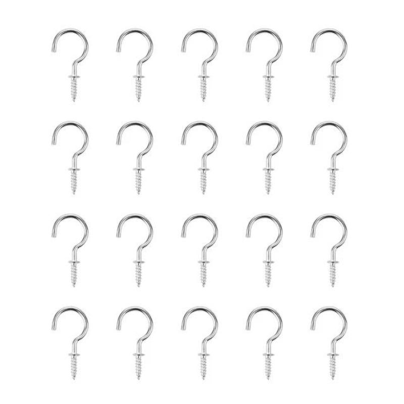 

Маленькие крошечные мини-булавки с ушком, крючки, люверсы, застежки из нержавеющей стали с резьбой, крючки, фурнитура для ювелирных изделий для самостоятельного изготовления C 10pcs
