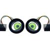 1 Pair New Type 12V LED Red/Green/Ice Blue 4 Model Devil Eyes Light Car Headlight Special Amosphere Light WiFi Control Kit Acc