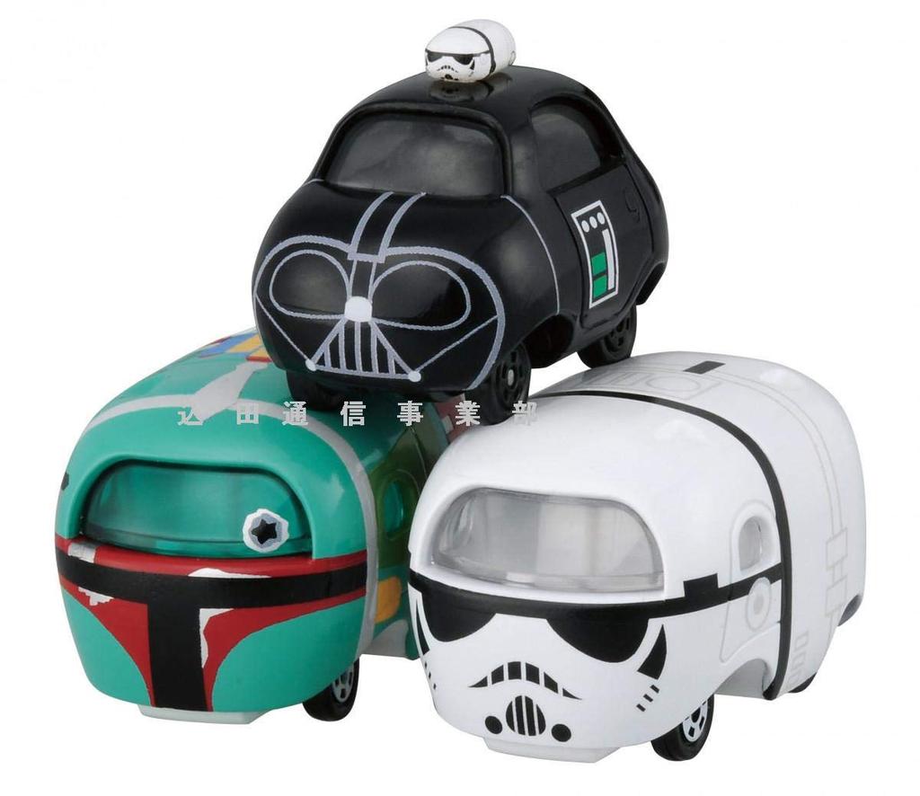 Tomica Star Wars Star Cars Tsum Tsum 12-Piece Assortment Set