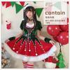 Christmas Costume Adult Female Christmas Tree Cosplay Costume Funny Dress Up Santa Claus Christmas Dress