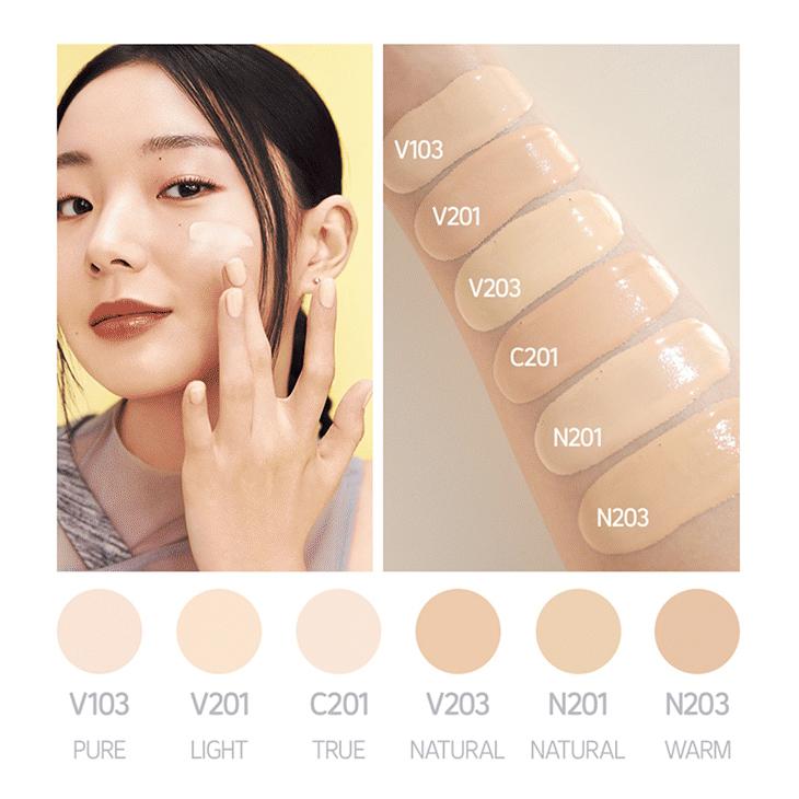 The Face Shop Inklasing Foundation Healthy Glow 35ml (6 Colors)
