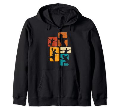 Handball Player Accessories, Handball Team, Handball Coach Zip Hoodie