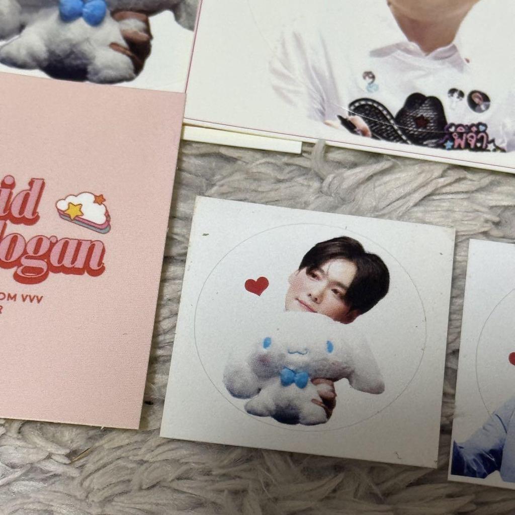 [USED] WINNER Goods Slogan JINU Kim Jinwoo Set (Unofficial)