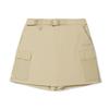 Li Ning Trendy Sports Series Simple Solid Color Skirt Pants Casual Skirt Women Skirts Fleece-Brown ASKV300-2