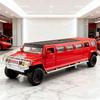 NEW 1/32 Hummer H2 Limousine Alloy Model Car Toy Diecasts Metal Casting Sound and Light Car Toys for Children Vehicle