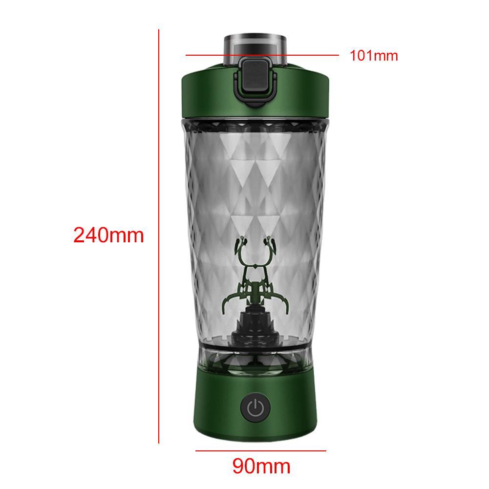 22oz/650ml Electric Automatic Protein Shake Mixer Portable Shaker Cups Water Drink Mixer Bottles Portable Bottles for Gym Sport