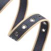 JEVI Men's Casual Woven Canvas Pin Buckle Belt