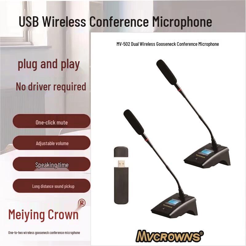 MVCORWNS Wireless Conference Microphone System