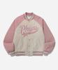Physical Department Startail Varsity Jacket_Vintage Pink