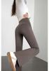 Same Style High Waist Mermaid Bell Bottoms: Micro Flare Shark Pants, High Stretch Slimming Casual Wear