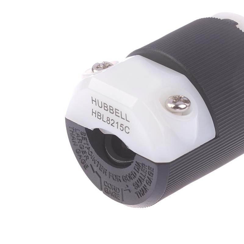 Hifi Audio Us Plug Female Socket Hbl5266C Nema 5-15P/15R American Standard Copper Ac Power Supply Male Connector