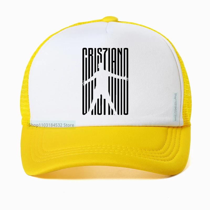 Cristiano Ronaldo CR7 Hat Fashion Sports Breathable CR7 Baseball Cap Adjustable Summer cool Mesh Trucker hats Adjustable