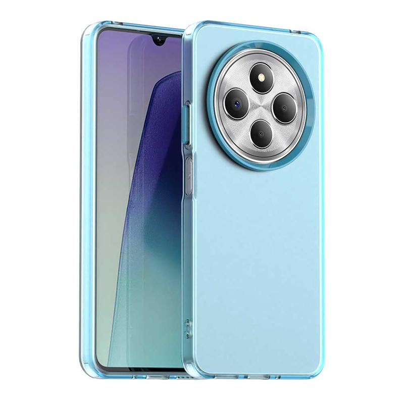 Anti-Drop Candy Color Phone Case For Xiaomi Poco C75 Matte Transparent Back Case For Poco C75 Cover For Poco C75 Case 6.88 Inch