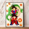 Anime  Canvas Painting Print Picture Goku Vegeta Hd Poster Children's Bedroom Decoration Wall Art Home Prints Gifts