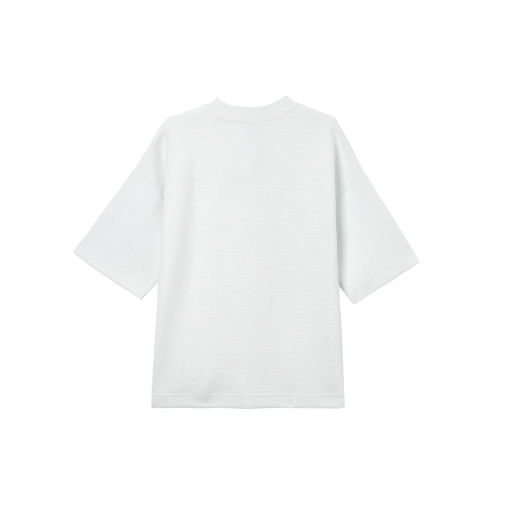 Nike Einfarbig Markenlogo Lässig Lockerer Schnitt Rundhalsausschnitt Kurzarm Überschnittene Schultern T-Shirt Herren T-Shirt Bergweiß FN2164-121