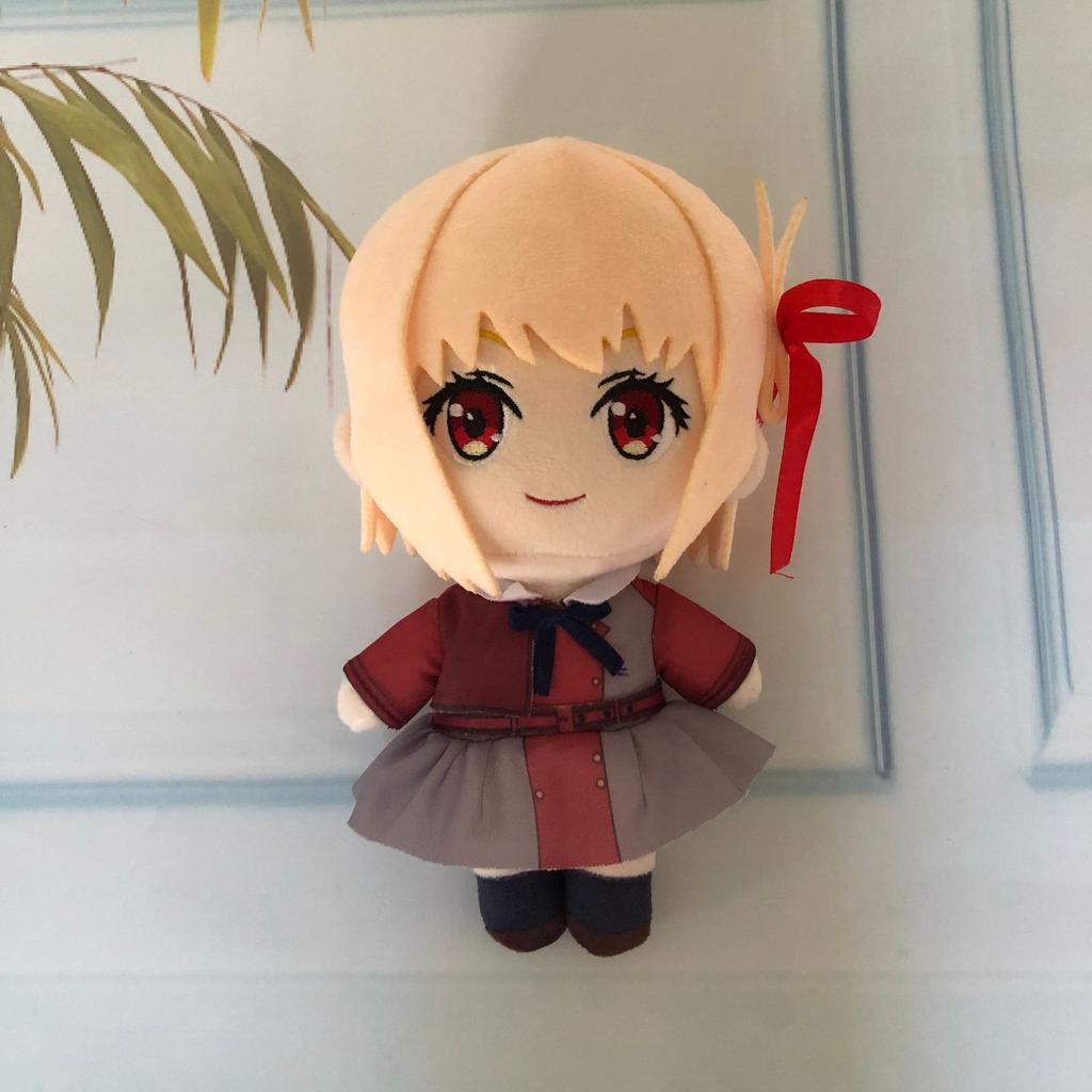 Anime Game Lycoris Recoil Nishikigi Chisato  Inoue Takina Soft Stuffed Doll Kawaii Cartoon Plushie Toy Cute Kids Christmas Gift