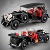 1/24 Rolls-Royce Phantom I Alloy Classic Luxy Car Model Diecast Metal Toy Retro Old Vehicles Car Model Sound and Light Kids Gift