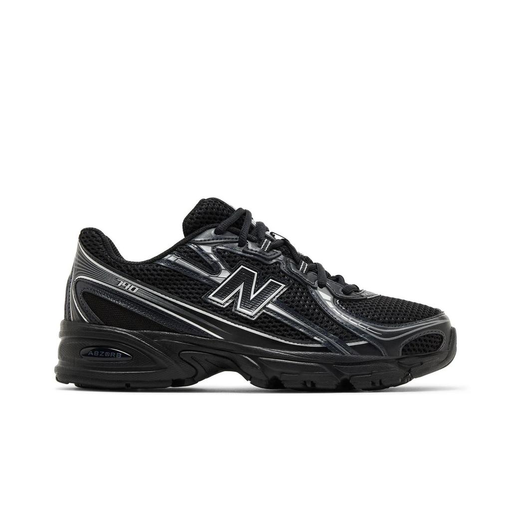 New Balance 740v2 'Black Silver Metallic' (Unisex) Black / Silver Metallic Running Shoes U740BM2