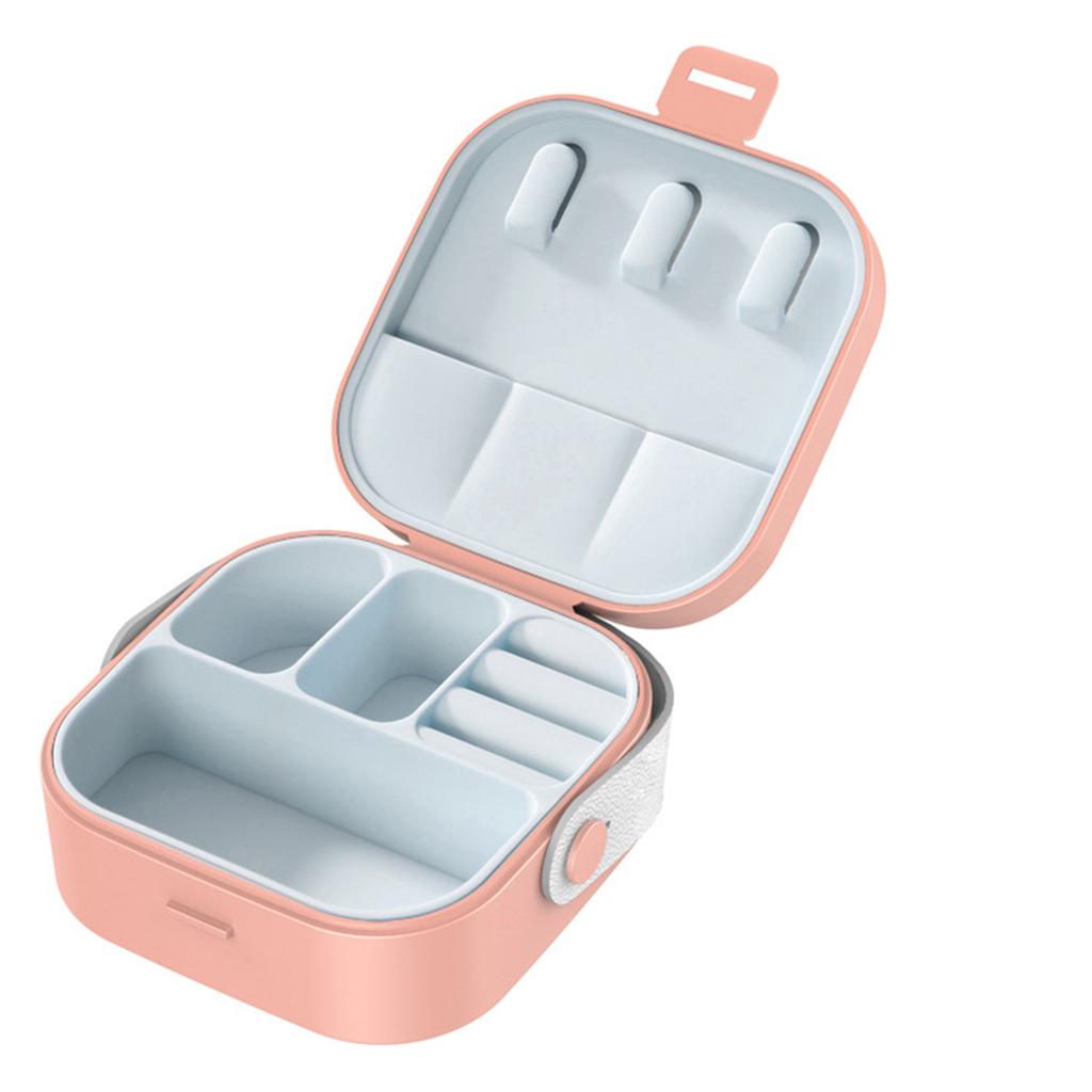 Jewelry Organizer Display Travel Jewelry Case Boxes Portable Jewelry Box Container PU Leather Storage Joyeros Organizador