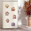 6Pcs Diamond Art Kits Fridge Magnets Diamond Art DIY Diamond Art Refrigerator Magnets DIY Art Crafts for Adults Beginners