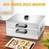 304 Household 1-2-layer Vermicelli Roll Steaming Furnace Steamer Stainless Steel Rice Noodle Roll Steamed Bun Steam Machine
