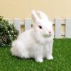 Farmhouse Plush Bunny Toy With Handcrafted Design For Home Decor And Photography Props