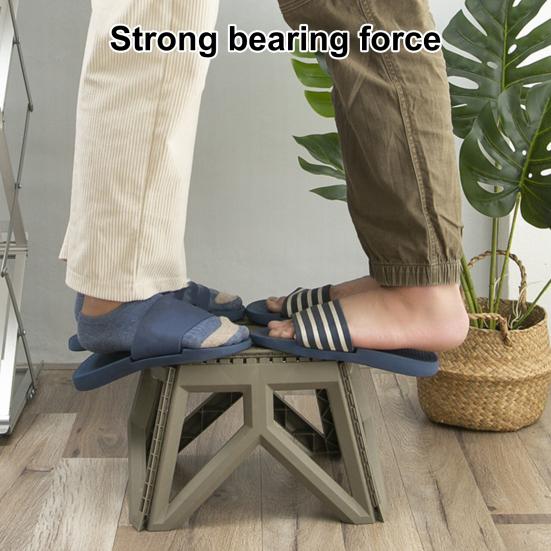 Camping Stool Thick Space-saving Stable Structure Premium Foldable Design Outdoor Accessories